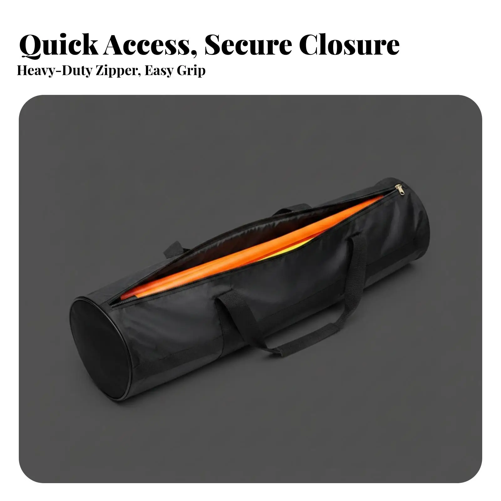 Spacious Training Pole Bag | Oxford Cloth Construction, athletic gear Bag, for