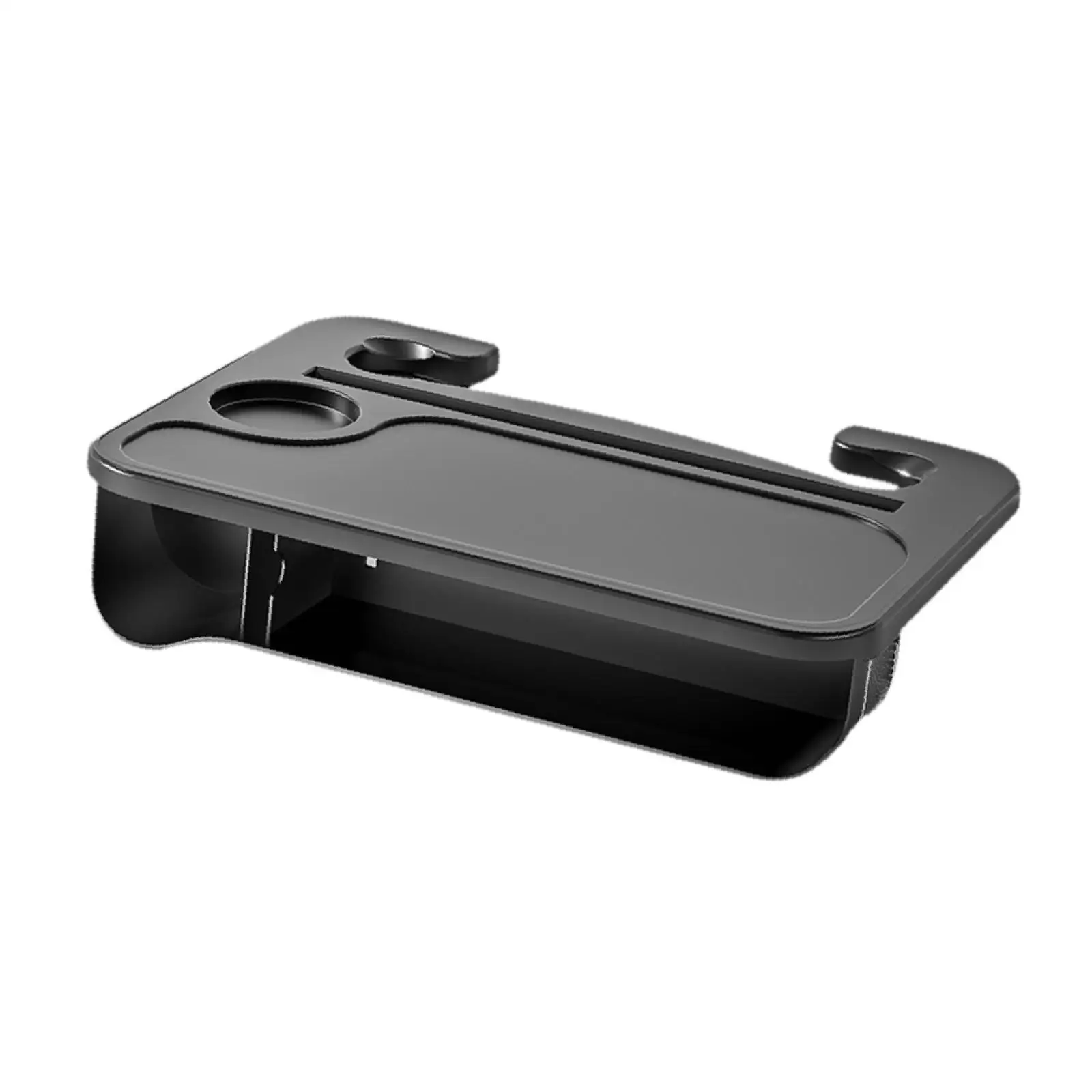 Car Steering Wheel Tray Portable Eating Road Trip Car Accessory Car Seat Stand Tray for Phone Glasses Pens Cards Laptops