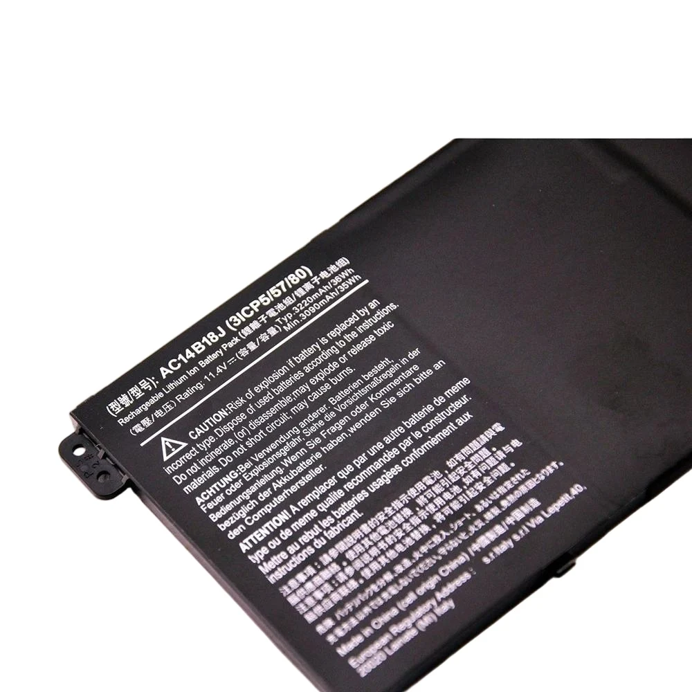 AC14B18J Laptop Battery for Acer Aspire V5-132P V3-112 ES1-511 ES1-512 AC14B13J etc 11.4V 36Wh