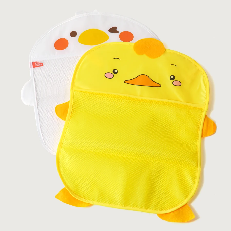 Mother Kids Baby Bath Toys Storage Bag Strong Suction Cups Bath Game Bag Bathroom Organizer Water Toy Baby Items