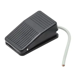 FS-1 Momentary Plastic Anti-skid Foot Switch 10A/250VAC NO+NC Electric Power Foot Pedal Switch