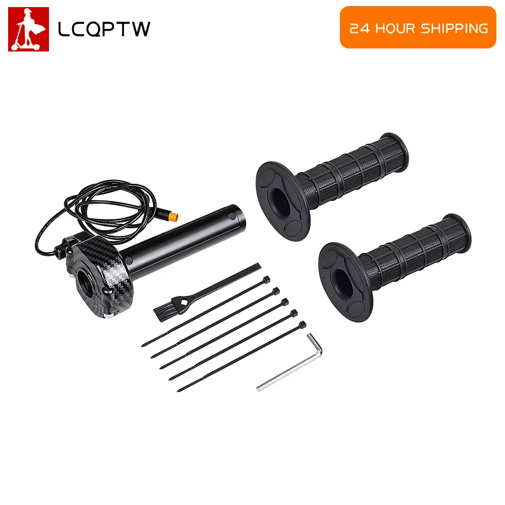 3 Pin Full Twist Throttle for TST R002 for Happyrun for Freego for Heybike for Macfox X1 Electric Bicycle Motorcycle Accelerator