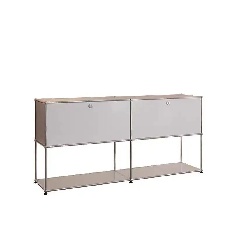 

Medieval style TV Internet celebrity decorative Medieval side Shelf bookcase, module light