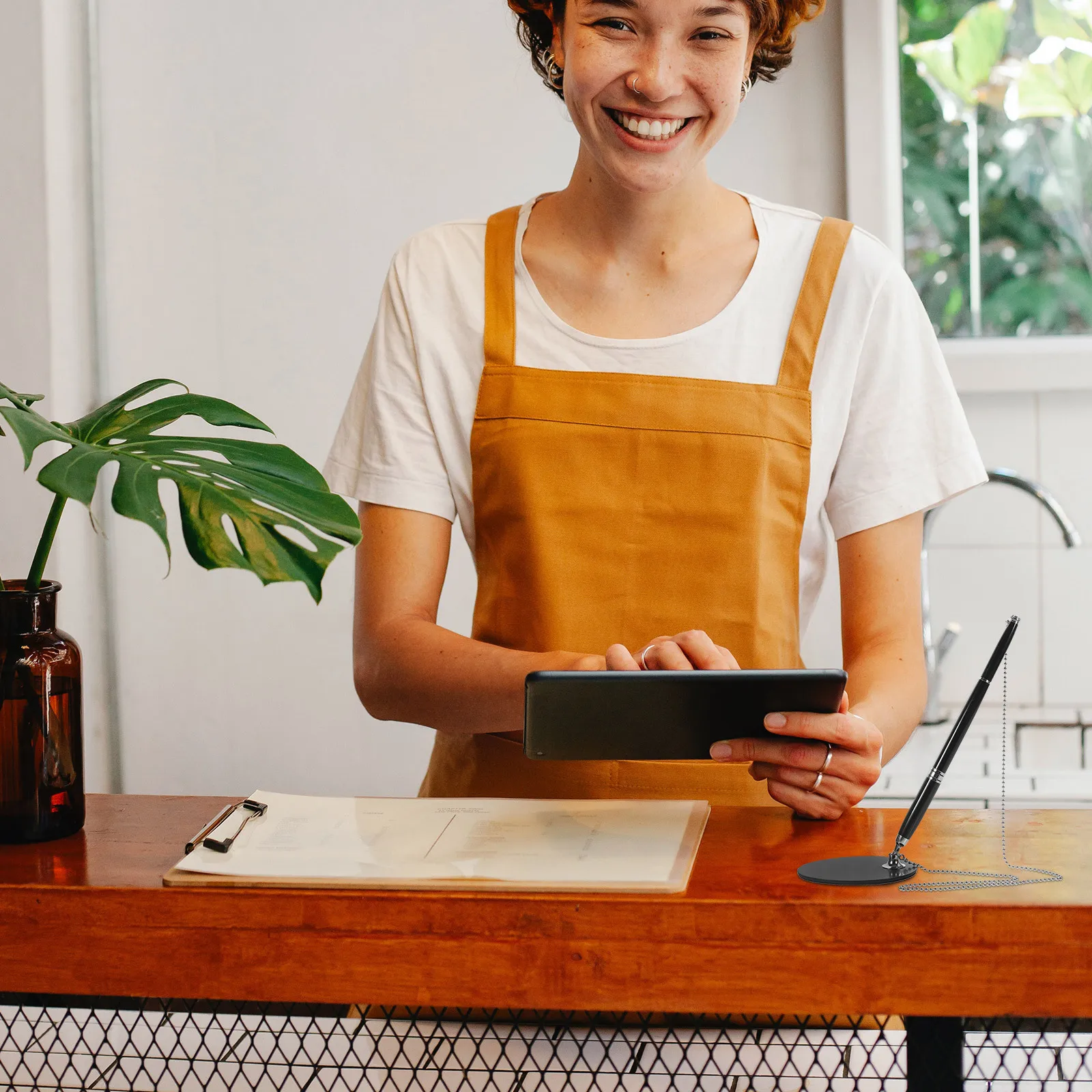 

Beautifulsic Signature Pen Ballpoint Multi Function Desktop Office Writing Guestbook Business Gift