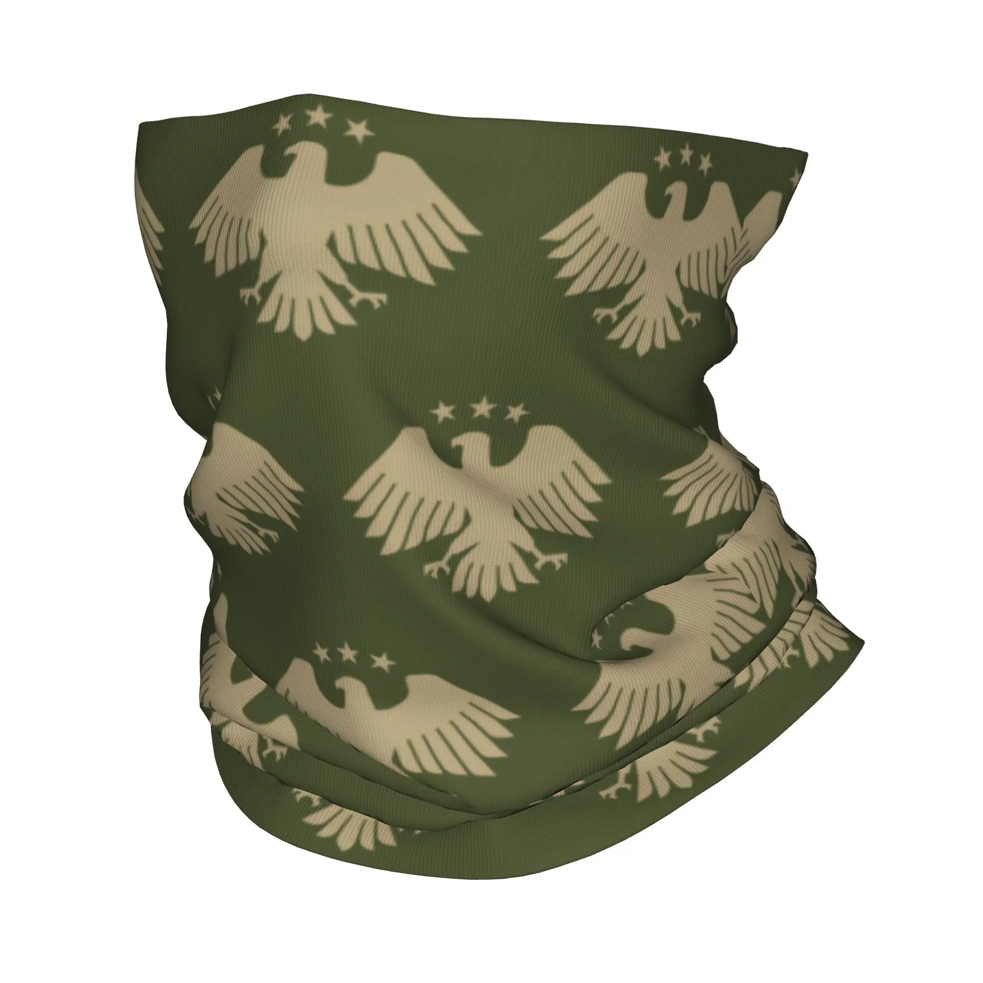 

Бандана с логотипом сирийского орла, маска на шею, шарф с принтом, многофункциональная Балаклава для спорта на открытом воздухе для мужчин, женщин и взрослых