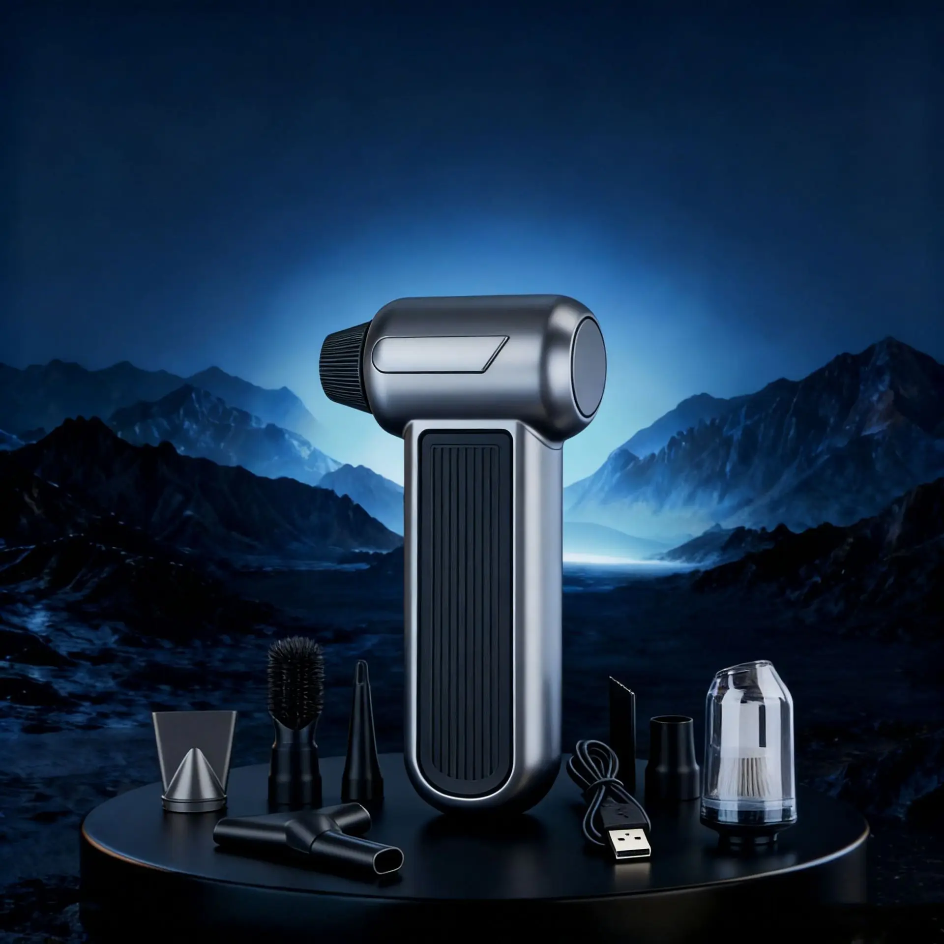 Cross-border new violent fan dust collector directly from the manufacturer Mini outdoor fan High power handheld dust blower