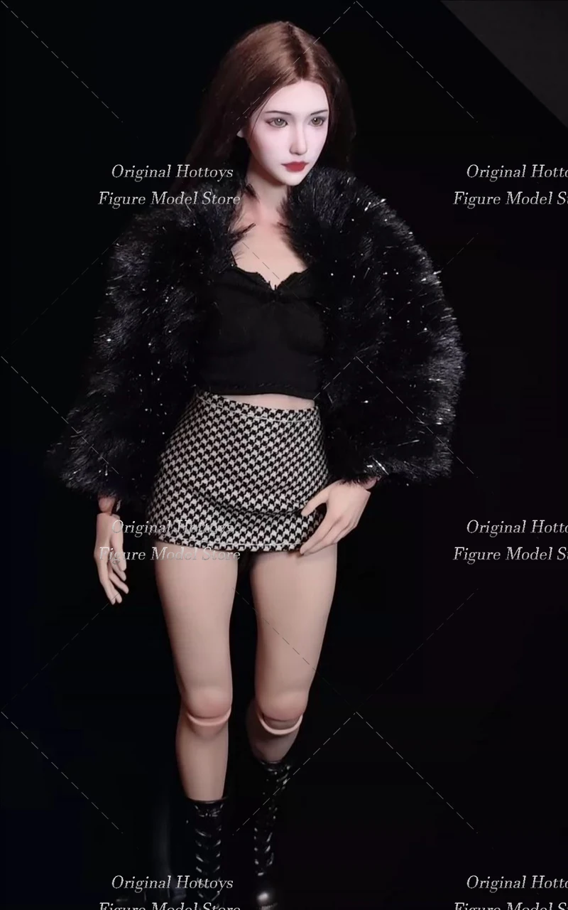 В наличии масштаб 1/6, скульптура головы солдата-женщины Zhi Ling, макияж, лысая голова, подходит для 12-дюймовой экшн-фигурки TBL Worldbox, модель тела