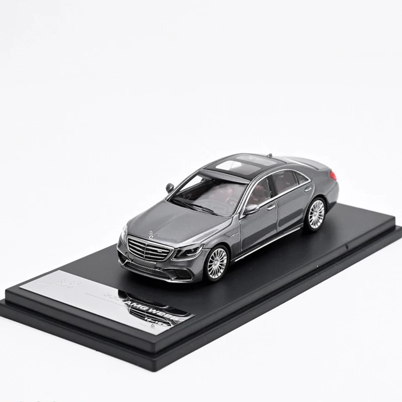 โมเดลรถ KingModel 1/64 S65 AMG W222 แบบหล่อขึ้นรูป จำลองสถานการณ์แบบคงที่ สำหรับตั้งโชว์ ทำจากโลหะผสม เหมาะสำหรับนักสะสม ของเล่นเด็กผู้ชาย ของขวัญ