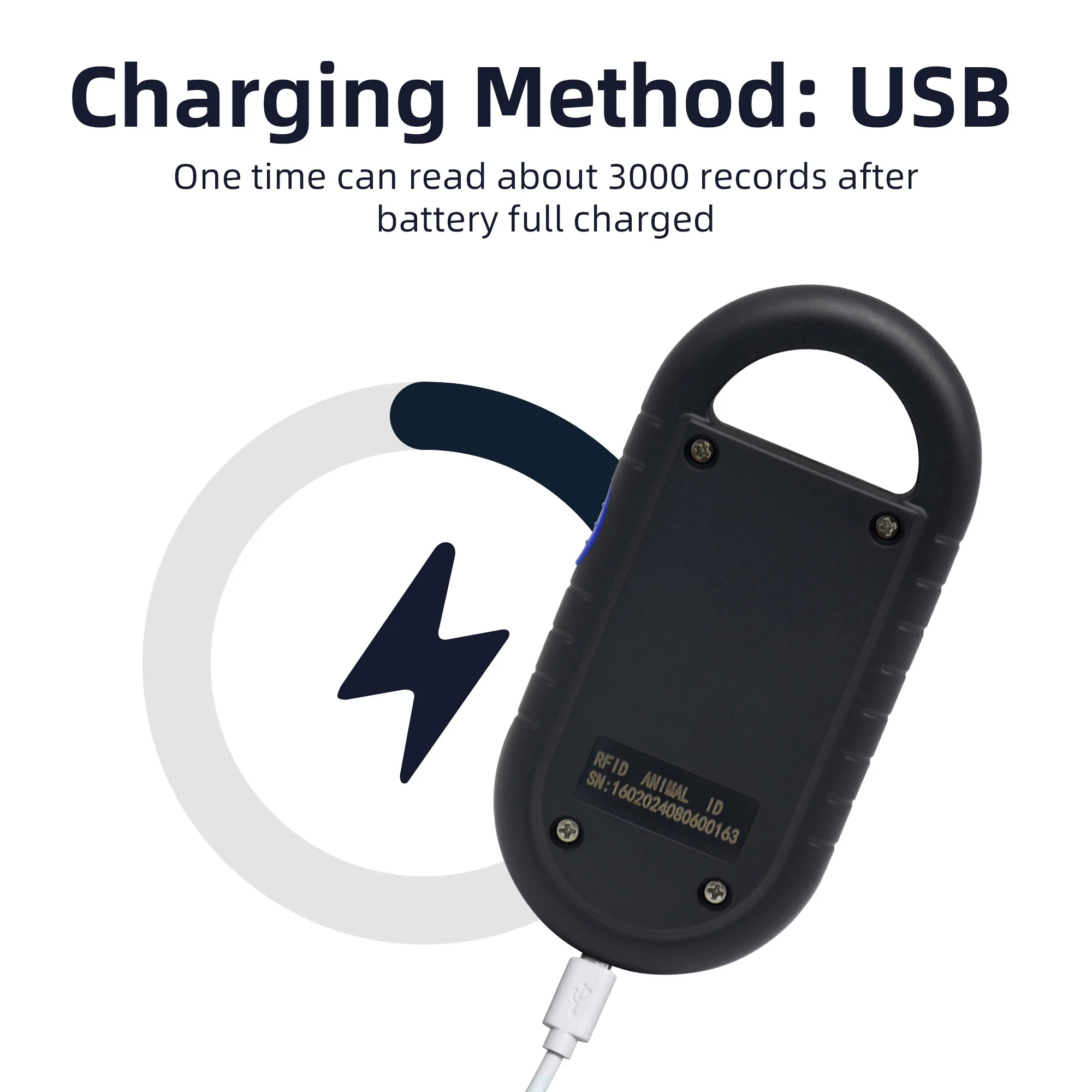 ชาร์จ RFID Card ID Reader ISO11784/5 สัตว์เลี้ยงเครื่องสแกนเนอร์ 134kHz 125kHz Chip Transponder USB 2.0 Microchip เครื่องสแกนเนอร์สําหรับสัตว์