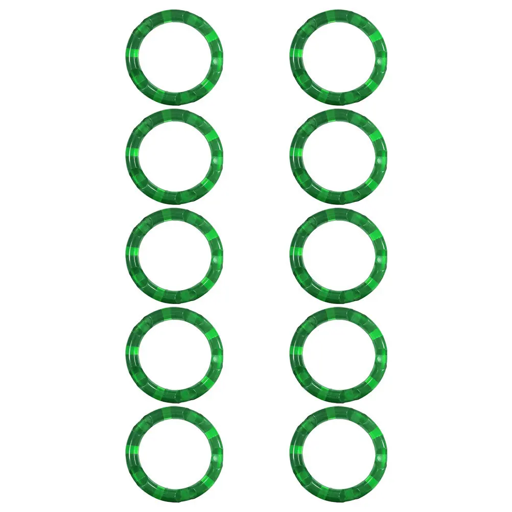 

10Pcs Fruits Display Rings Plastic Watermelon Fixing Holder Stand for Supermarket Fruit Display Base Fruits Ring Base