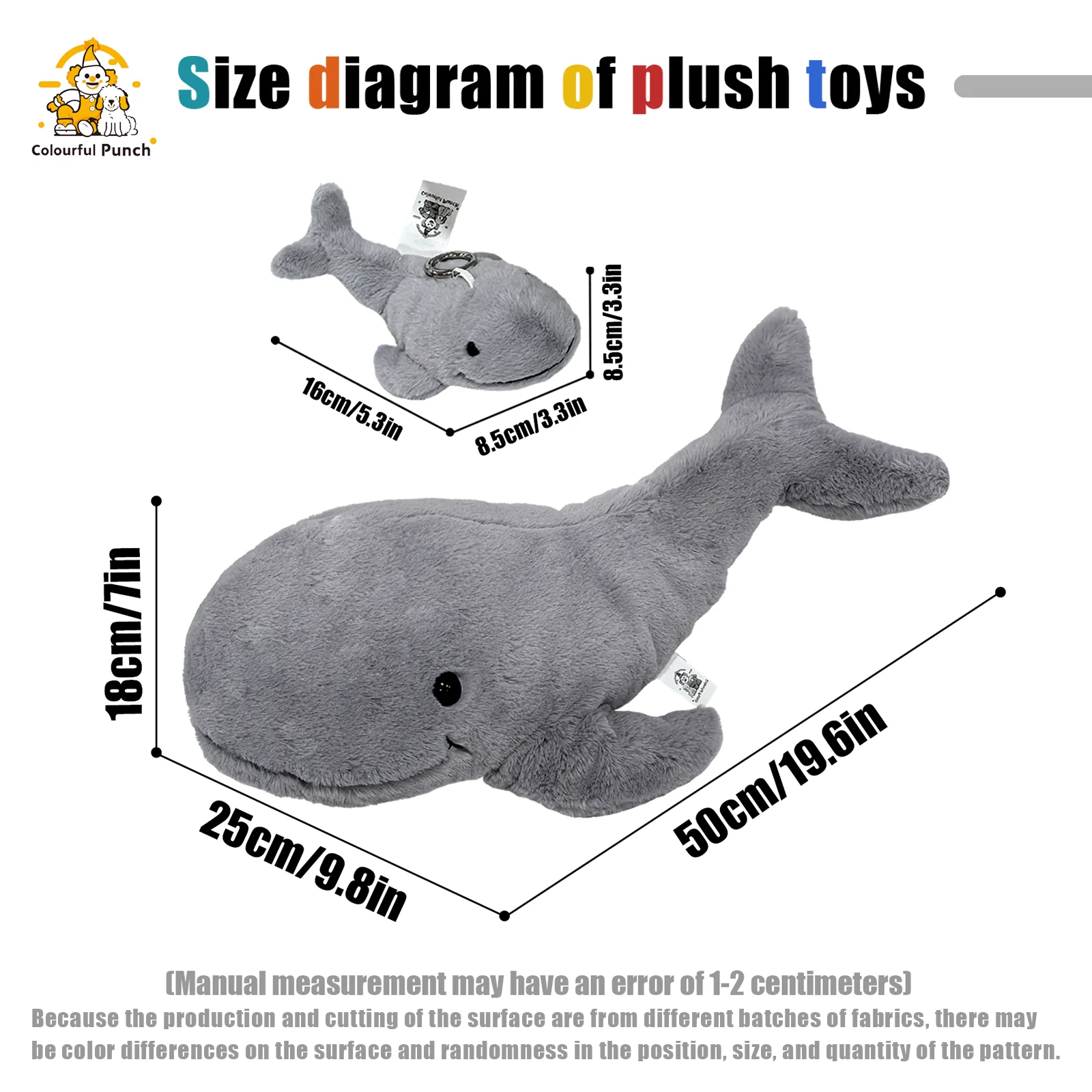 고래 진정 인형, 유아 및 어린이를 위한 인터랙티브 동반자 장난감