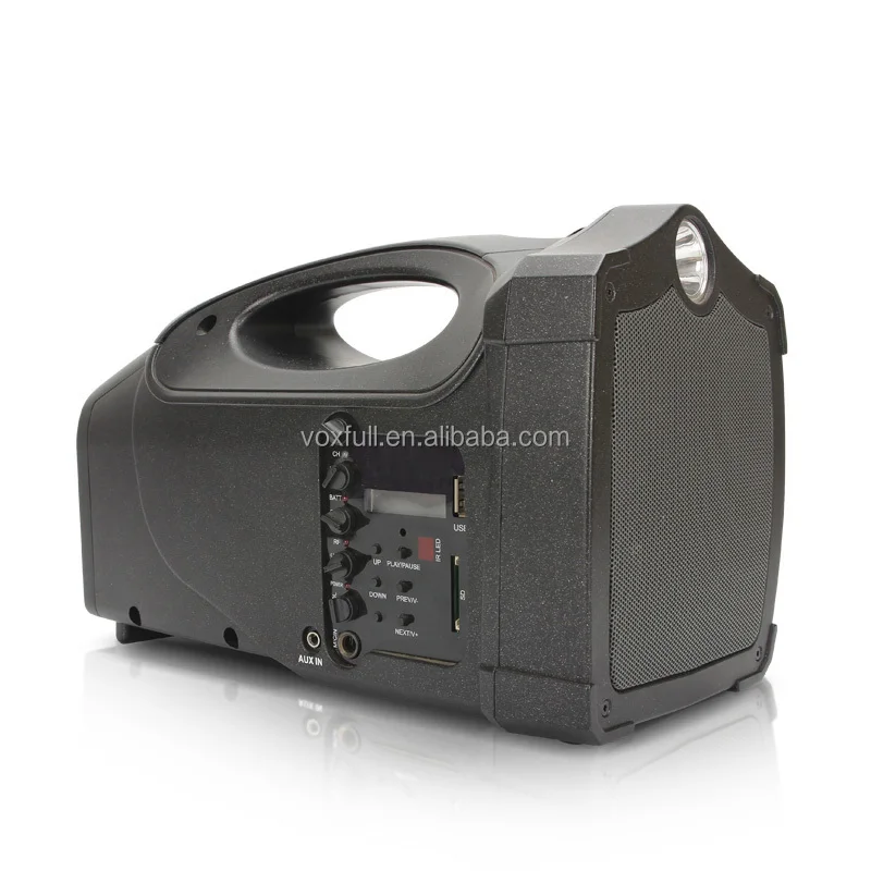 

45W Wireless Amplifier with 6.5-Inch Speaker, Nightlight, and Multiple Input Options