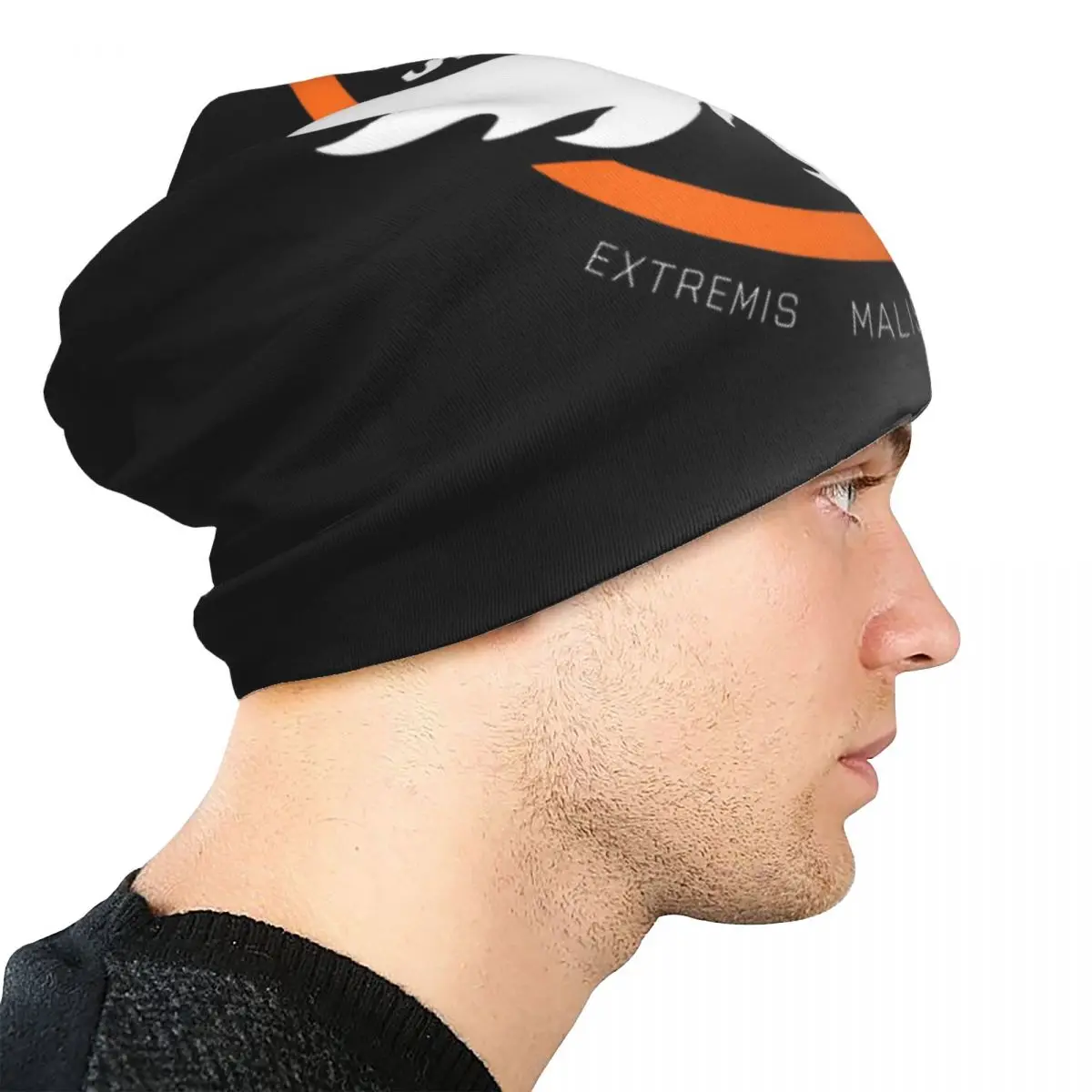 The Division 2 Shd Caps Game Lover Goth Autumn Winter Outdoor Skullies Beanies Hats Spring Warm Dual-use Bonnet Knitted Hat