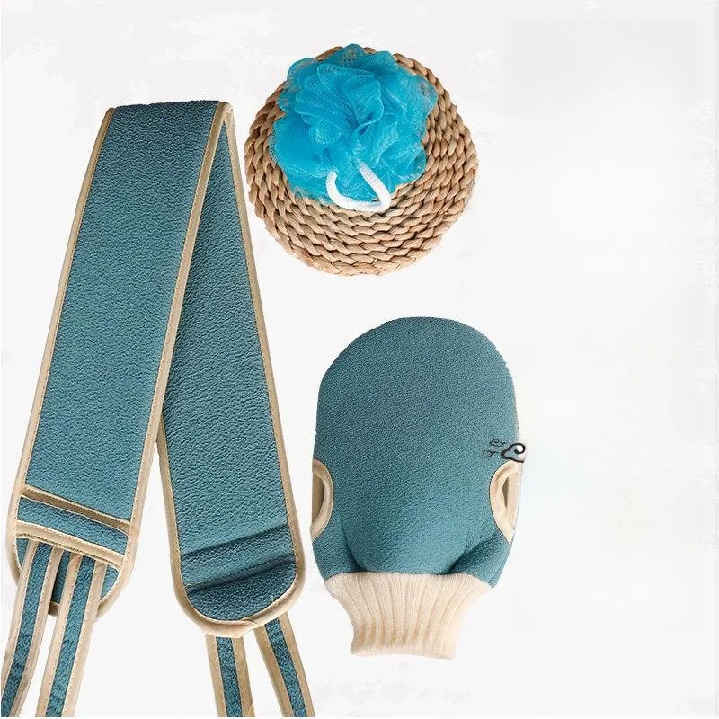 

Мочалка-полотенце для душа с грубой текстурой, для глубокого очищения и отшелушивания, для мужчин и женщин, взрослая мочалка-шар