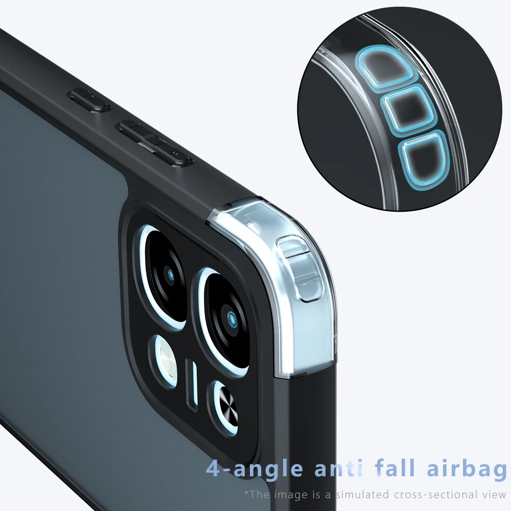 Skin Sensation Airbag Anti Drop Case Cover for Oppo F31 5G Mircropyle Back Case Cover Oppo F29 Mobile Phone Fundas Oppo F29 Pro