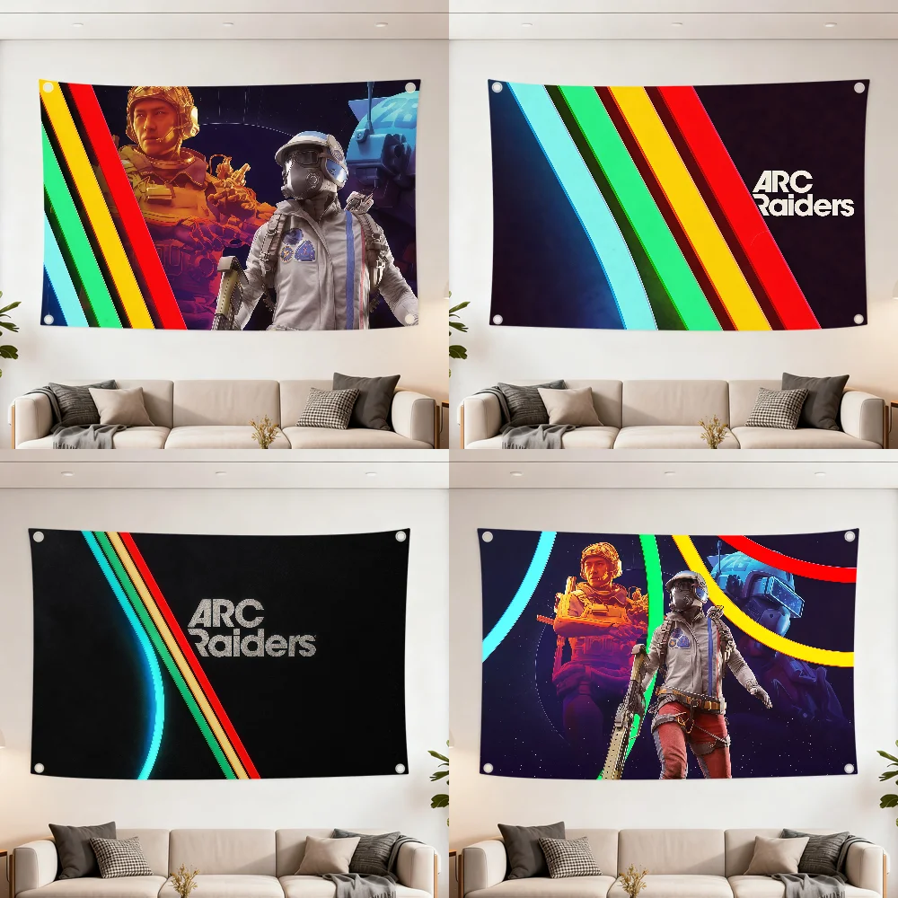 Game A-ARC R-Raiders q flag Best Price Decoration Outdoor Best sellers Picnic Party Art Hanging Home Camping Party Banner Boom