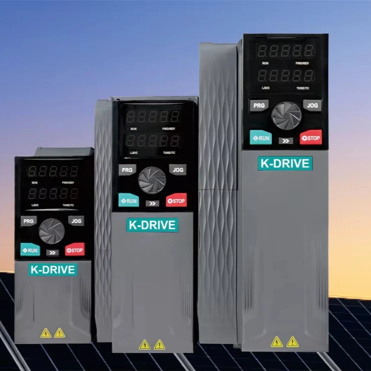 Hot-selling Solar Pump Inverter 0.75KW-37KW Single/Three Phase AC Drive Motor VFD VSD Vector Control IP65