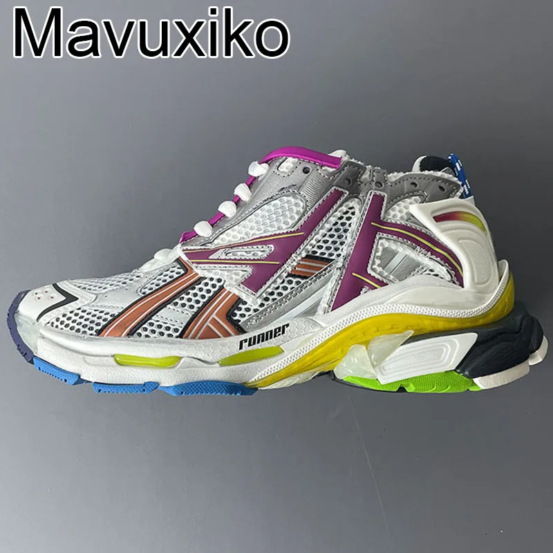 2024 New High Quality Casual Fashion Sneakers for Men Women Breathable Comfortable Lace-up Male Outdoor Sports Shoes Size 35-46