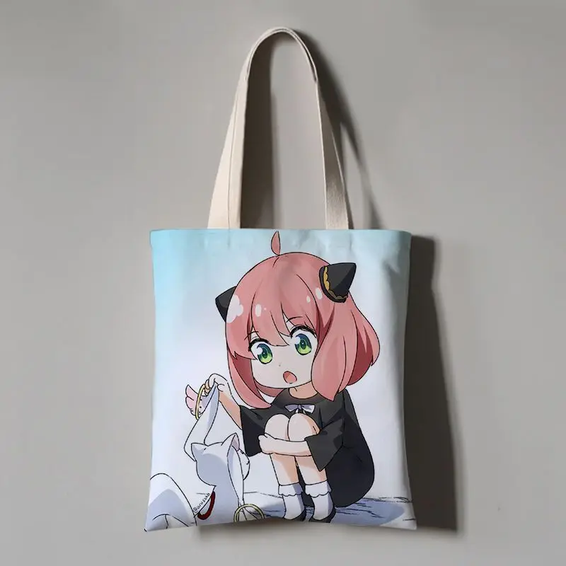 

Anime Canvas Shoulder Bag With Super Power Daughter Design From Jojo's Bizarre Adventure Ani