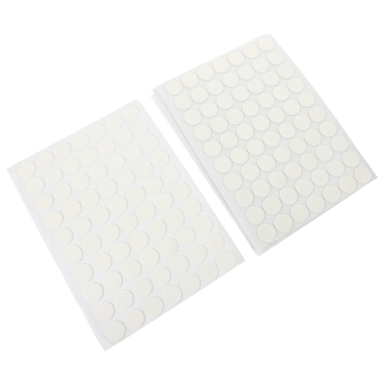 70pcs Round Transparent Acrylic Double Sided Adhesive Dots 20mm Removable No Residue Decoration Fixing Clear Tape