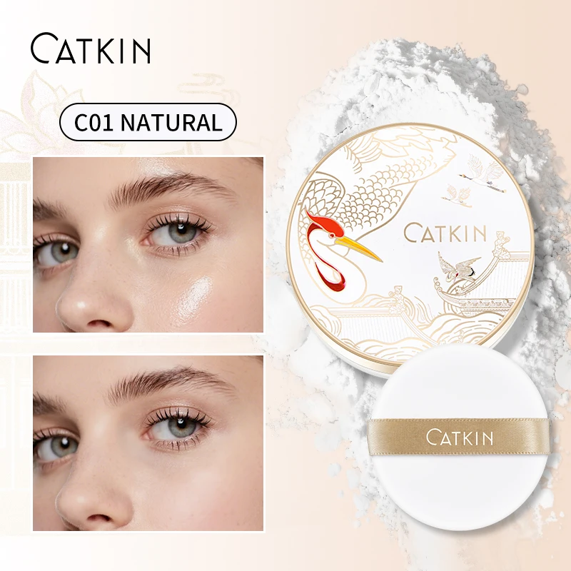 

CATKIN Dreamworld Loose Powder For Setting Makeup Oil control Minimizes Pores and Fine Lines, Creates Soft Focus Effect