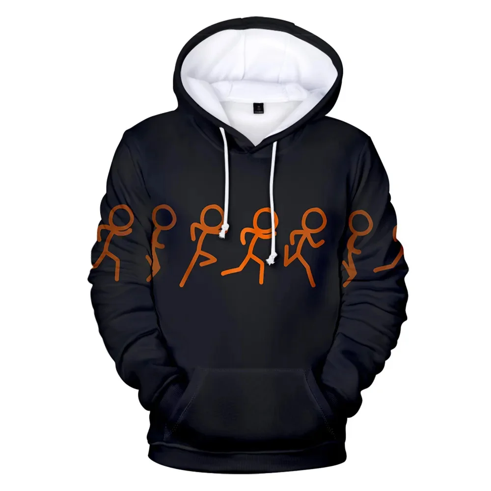 Unisex 3D imprime moletom com capuz, moda streetwear, pulôver, treino, Alan Becker, mulheres Hoodies