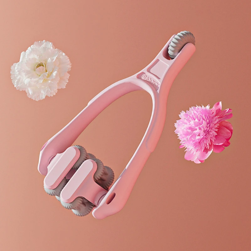 Finger Massager Dual-Row Roller Design Easy Use Relieve Finger Fatigue Portable Finger Joints Massager With Elastic Handle