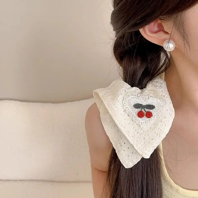 Trucco Lavaggio Viso Elastici per capelli Bambini Anelli per capelli natalizi Stili semplici e dolci per donne e ragazze