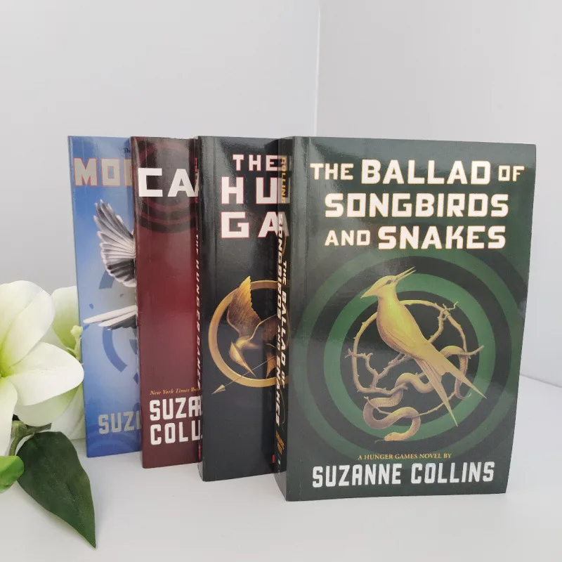 Los Juegos del Hambre: El Fuego en las Huellas de Suzanne Collins, Libro de la Saga Los Juegos del Hambre 1/2/3/4 en Inglés, Novelas