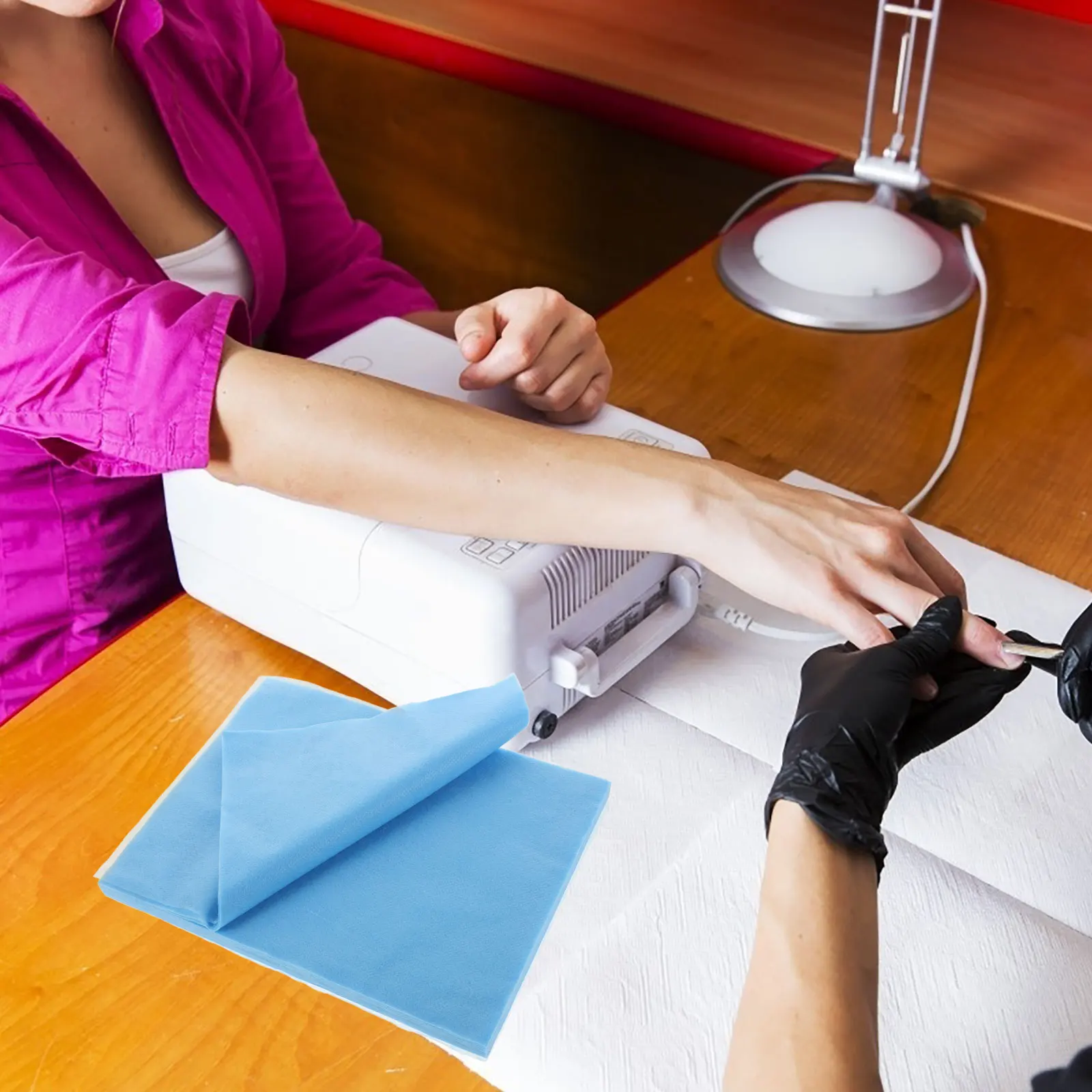 

Filter Sponge Dust Collector Nonwoven Fabric Cuttable Dust Filters For Nail Art Tools Replacement Strainer Blue Pink Easy