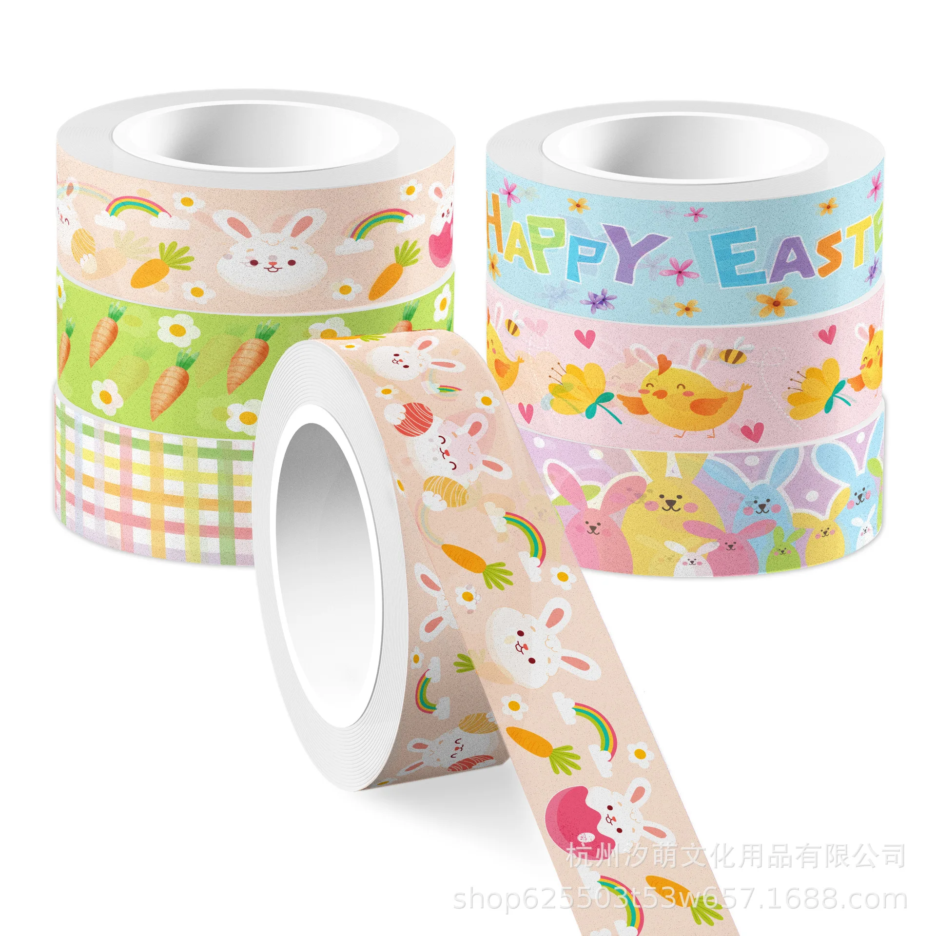 Ostern Transparente Rolle Selbstklebendes Washi Tape DIY Handbuch Material Dekorativer Aufkleber