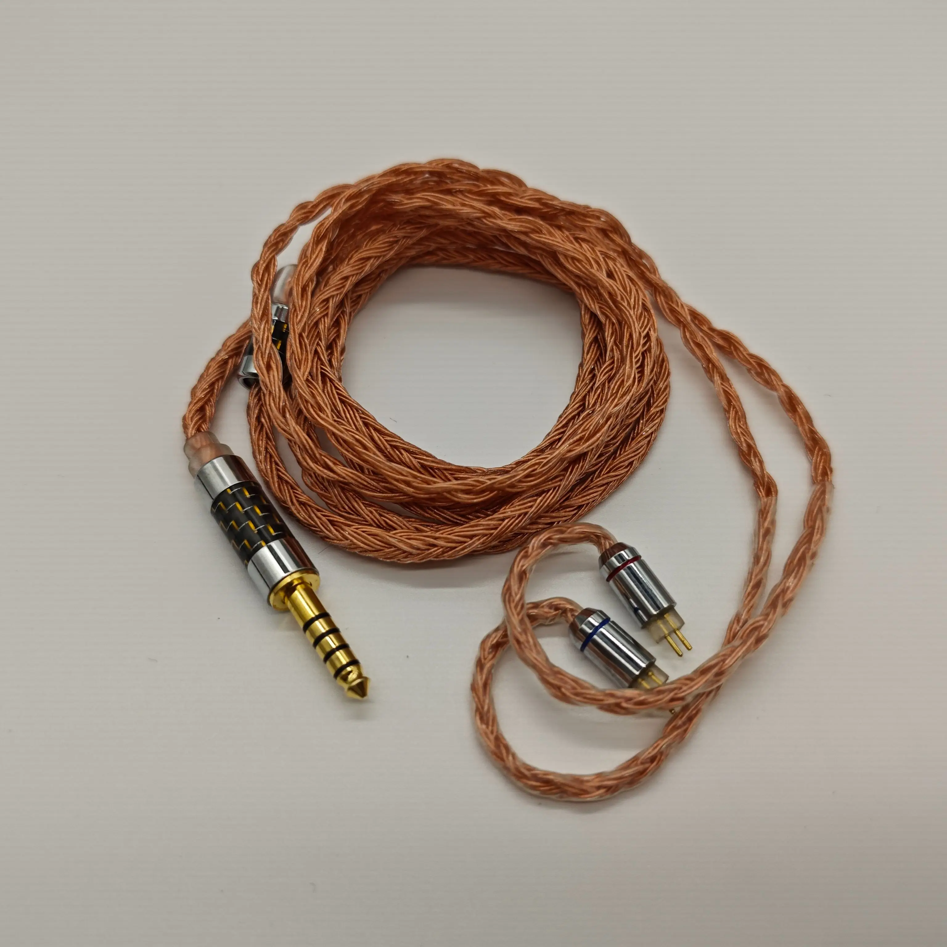 Fiio Kabel Hoge Zuiverheid Occ Upgrade Kabel Oortelefoons 8 Kern Kabel Draad Voor Fh 1S Fd 1 Jh3 2.5 3.5Mm Met Microfoon 4.4Mm Balans