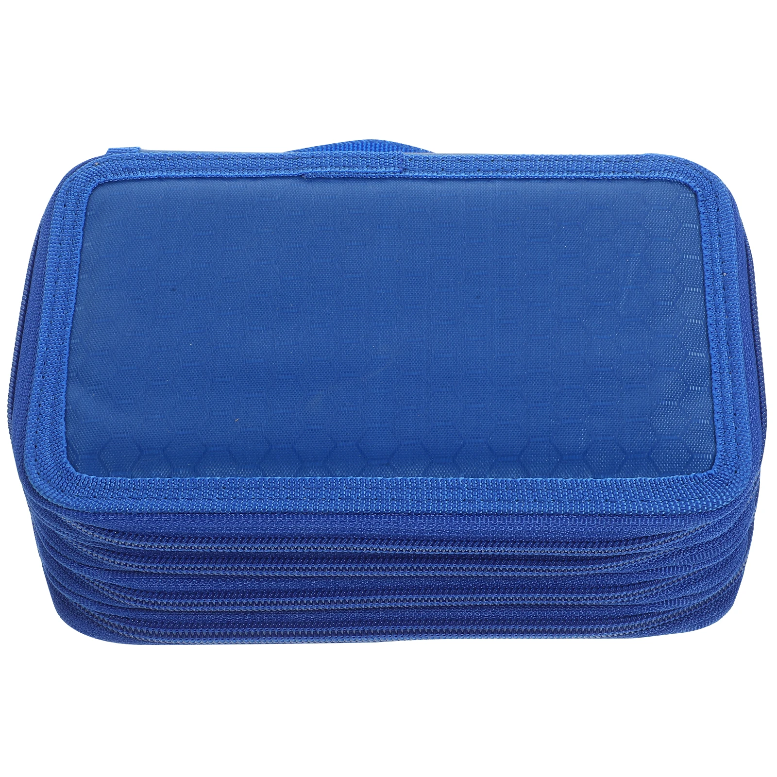 

Oxford Cloth 72 Color Pencils Large Capacity Stationery Bag Multi Layers Zipper Pencil Case Fabric ganizer Student Gift