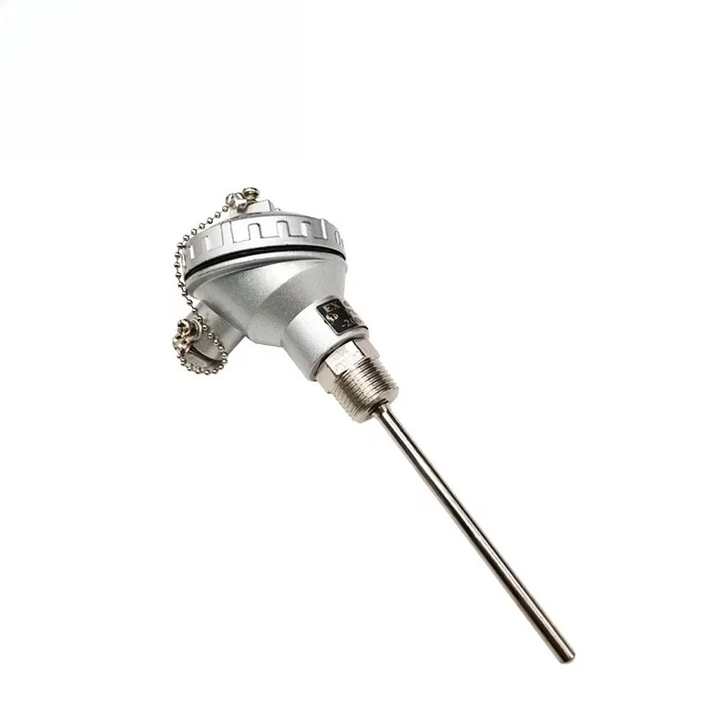 

High Precision Stainless Steel Probe Pt100 RTD Thermocouple with Junction Box Temperature Sensor