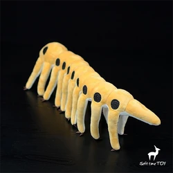 Microdictyon High Fidelity Cambrian Insect Cute Plushie Worm Plush Toys Lifelike Ancient Animals Simulation Stuffed Doll Toy