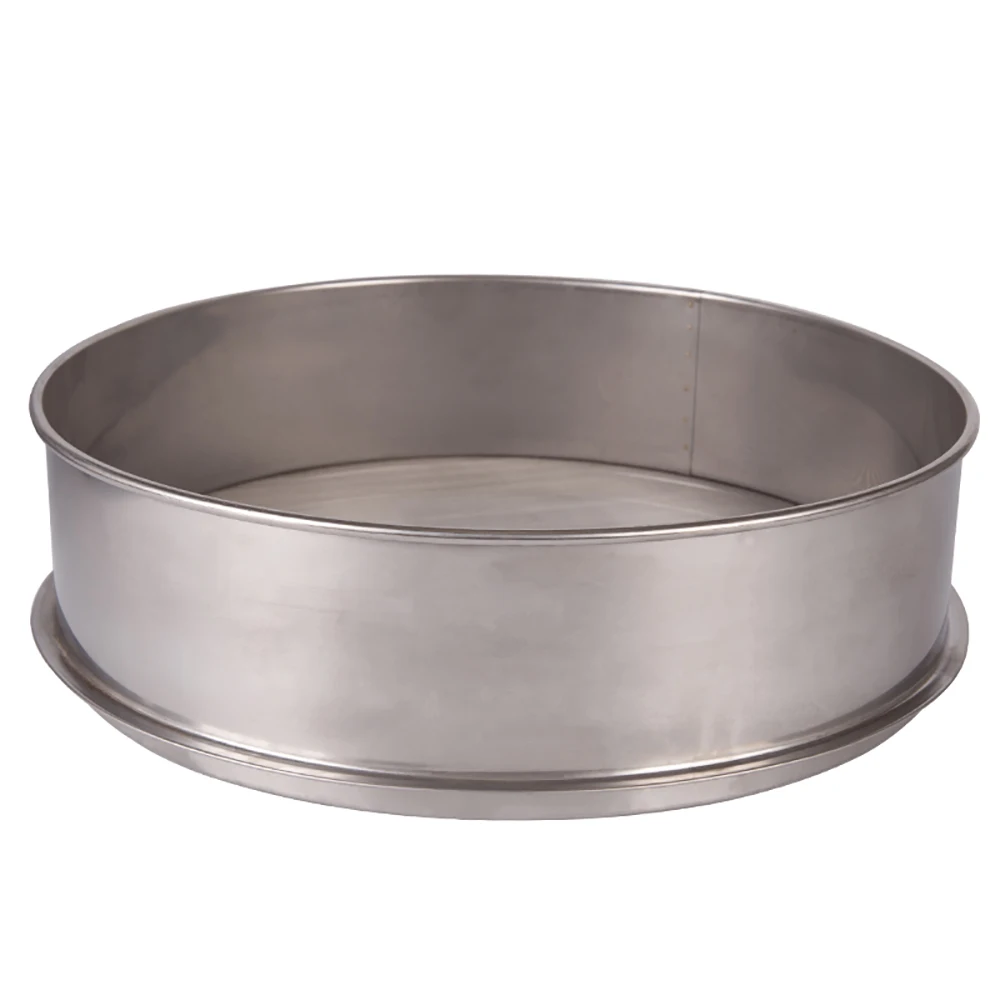 Diameter 30CM Height 10CM SUS All Stainless Steel Sieve For Electric Vibrating Machine Optional Mesh