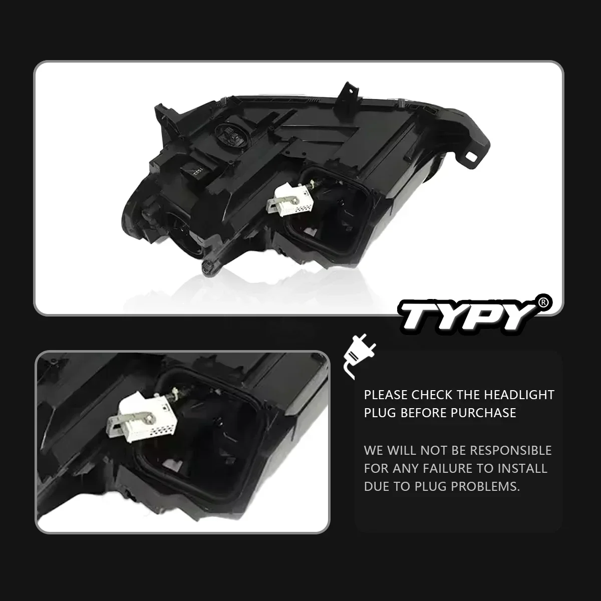 

TYPY автомобильная фара для Benz ML W166 2012-2015, обновленная модифицированная для нового DRL, динамический указатель поворота, светодиодная фара, автоаксессуары