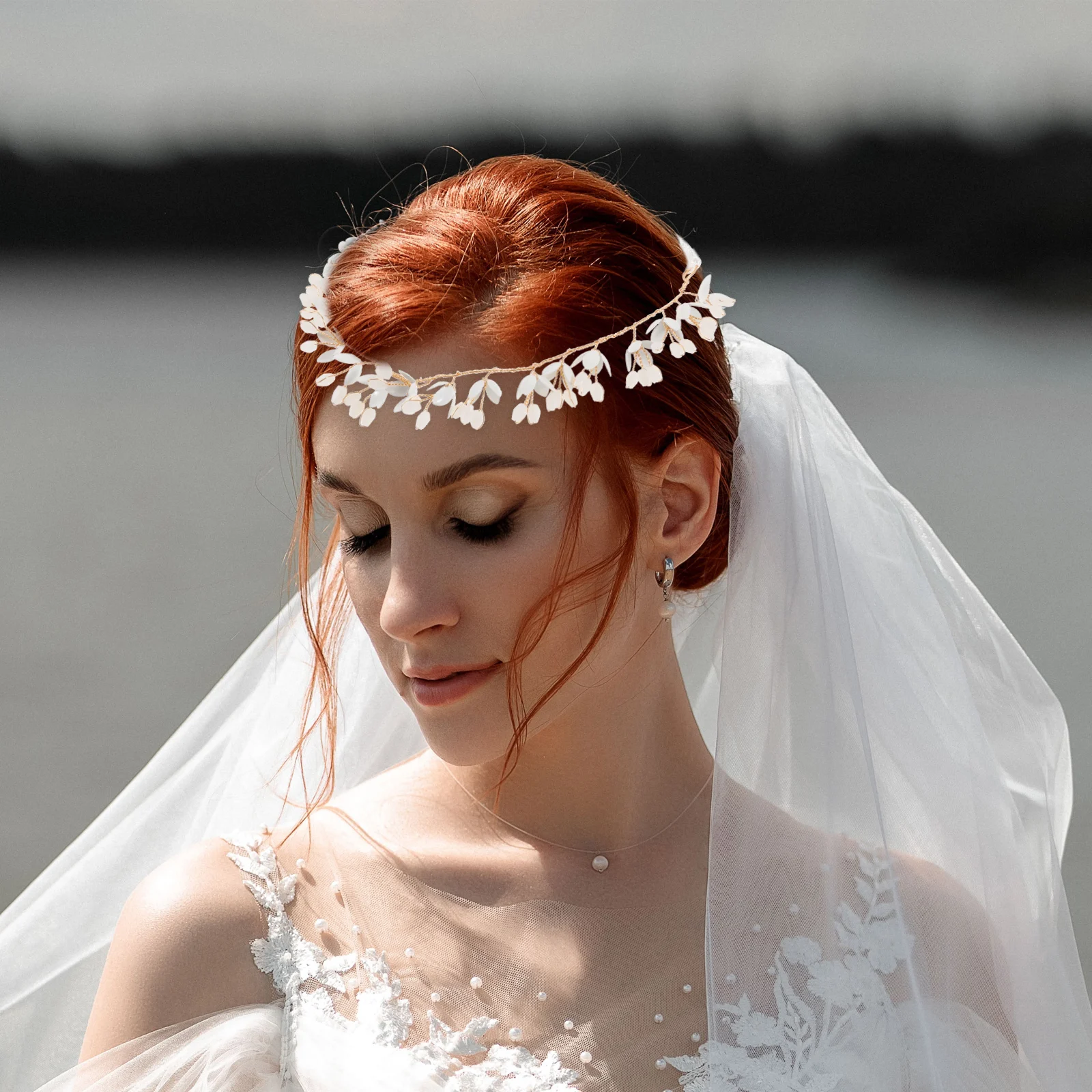 

Crystal Headband Hair Accessories Wedding Bridal Headpiece Zinc Alloy Ribbon Vine Styling Tools For Women Party