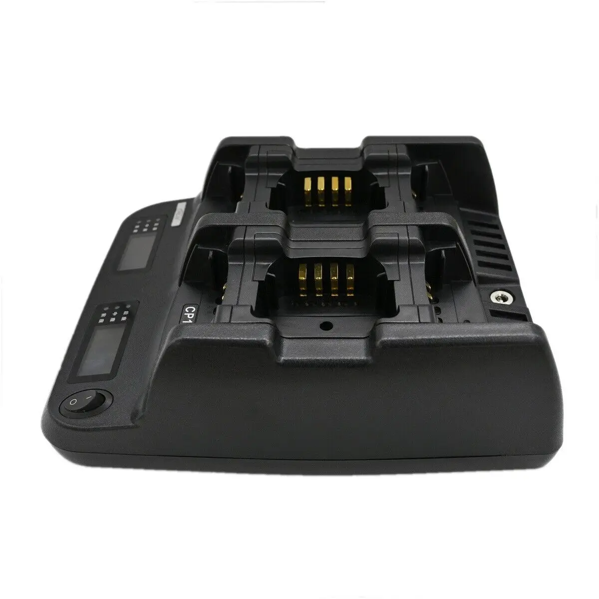 Multi Slot Desktop Charger Base & AC Plug Adapter Separate Screen for Motorola CP1200 CP1300 C1200 C2620 C2660 Radio Accessory