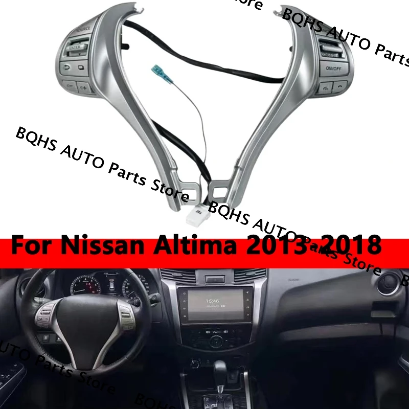 

Многофункциональный переключатель на рулевом колесе, кнопка регулировки громкости звука, круиз-контроля для Nissan Altima 2013, 2014, 2015, 2016, 2017, 2018
