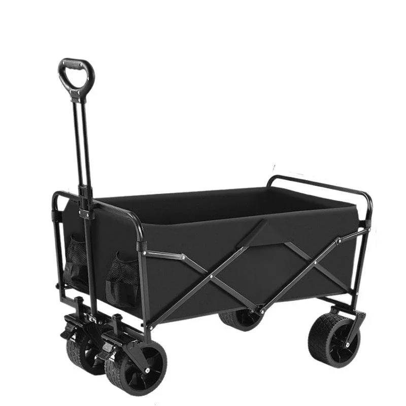 

Outdoor camping cart, foldable pushcart, camping cart, small pull-up cart