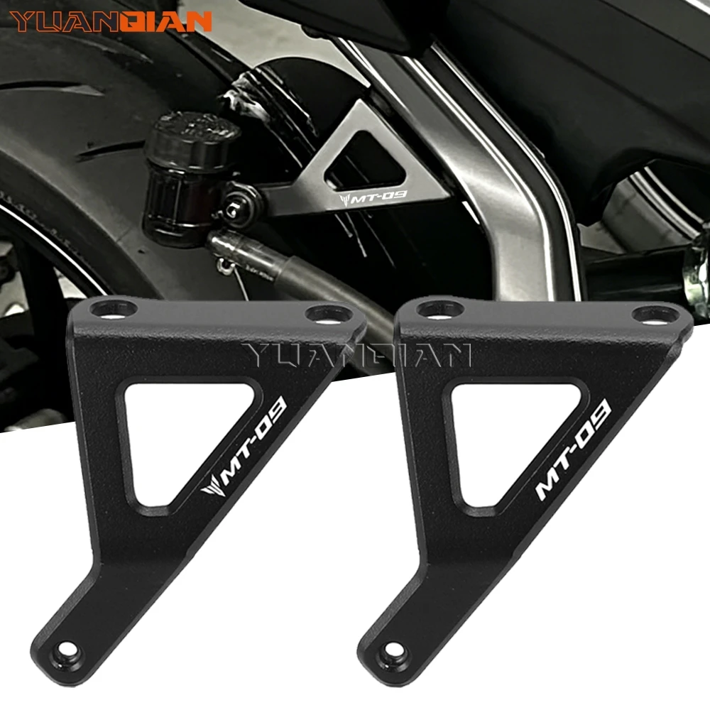 Rear Foot Pegs Footrest Blanking Plate For YAMAHA MT-09 MT09 MT 09 SP 2024 2025 2026 Motorcycle Pillion Footpeg Removal Kit Set