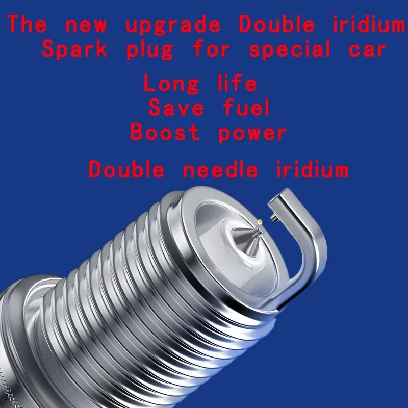 8pcs Iridium TT Spark Plug IT20TT 4714 fit for AUDI Quattro 100 S4 A6 A8 V8 Engine 4A5,C4 4A5,C4 441,442,4C2,4C8 1988-1997