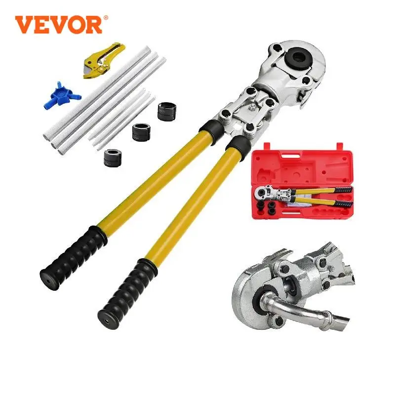 VEVOR Pince à Sertir pour Tuyaux de Plomberie Pince à Sertir Manuelle Mâchoires TH 16-32mm pour Tube