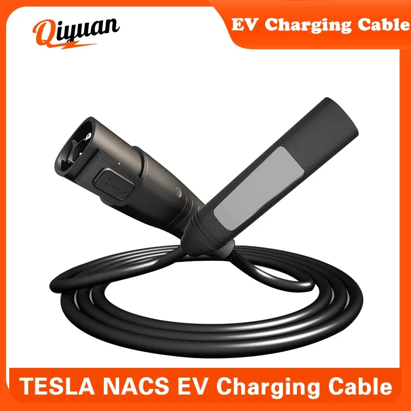 Portable EV Chargers Extension Cable 48A Tesla Charging Electric 5M Cord 1 Phase 220V For NACS Model 3 Y X S Car Charger