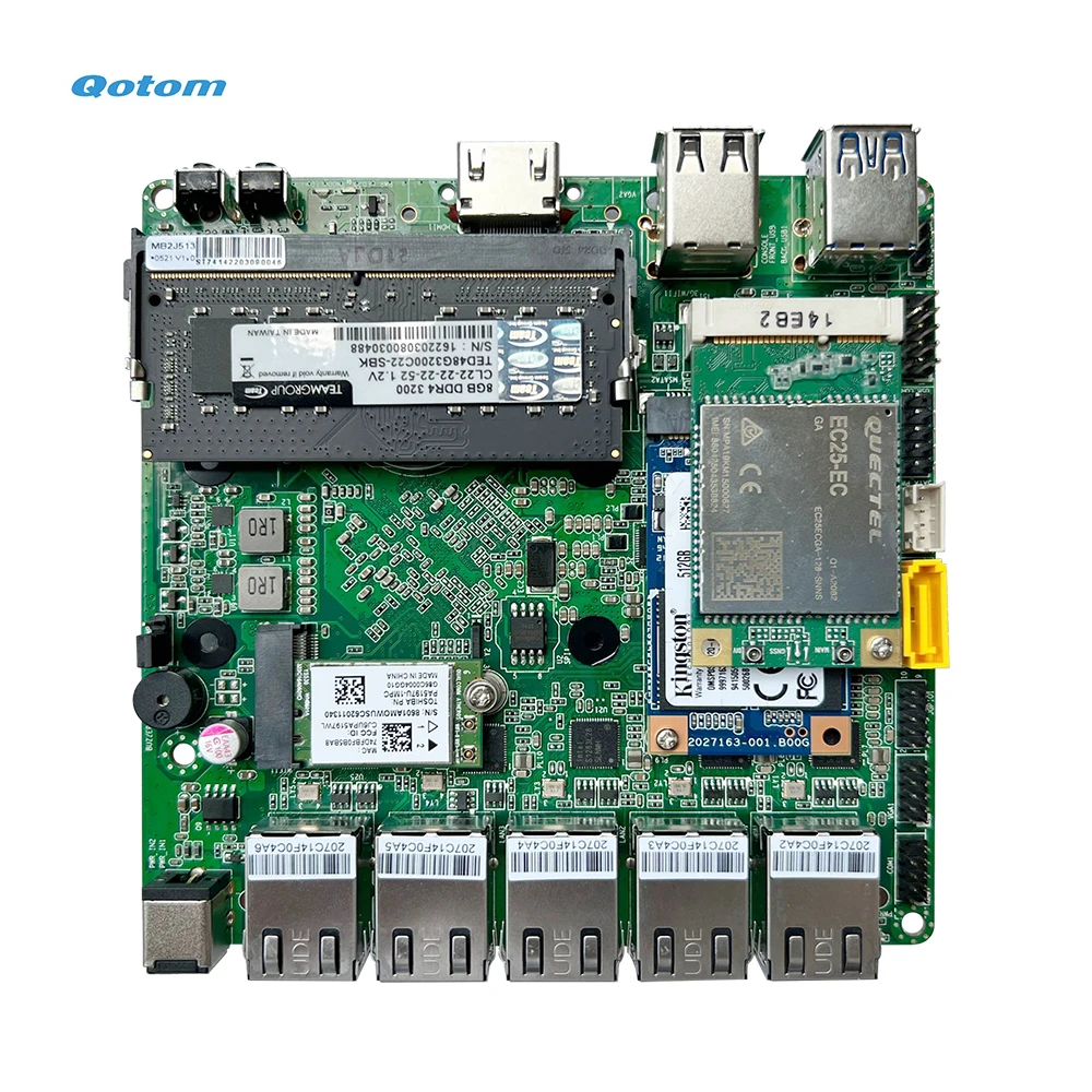 Imagem -05 - Qotom-roteador de Firewall Intel Dual Core Mini pc Pfsense 2.5g Lan J4125 Quad Core N4000 5x