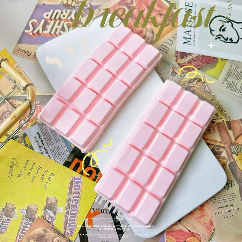 Simulierter Schokoladenriegel Squishy Spielzeug Langsam Aufsteigendes Fidget-Spielzeug Stressabbau ASMR Entspannung Anti-Angst Desktop-Scherzartikel Geschenk