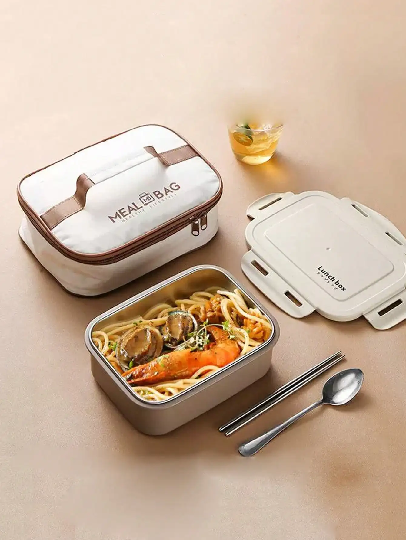 1 حقيبة صندوق الغداء، حقيبة حمل، حقيبة غداء خاصة للطلاب، حقيبة غداء لعمال المكاتب، حقيبة وجبة محمولة ذات سعة كبيرة، حقيبة معزولة #2