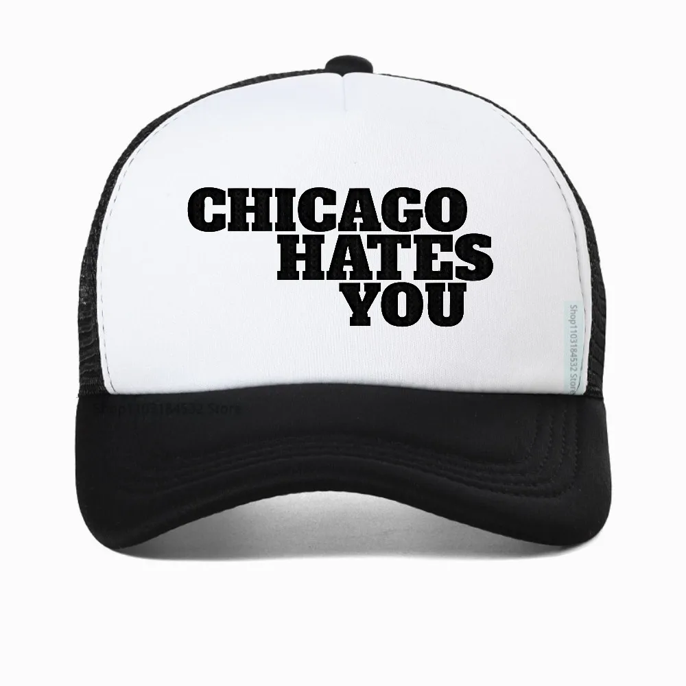

Rapper Chief Keef Chicago Hates You Same Style hat Men Fashion Hip Hop baseball cap Casual Outdoor Mesh Breathable Fishing caps