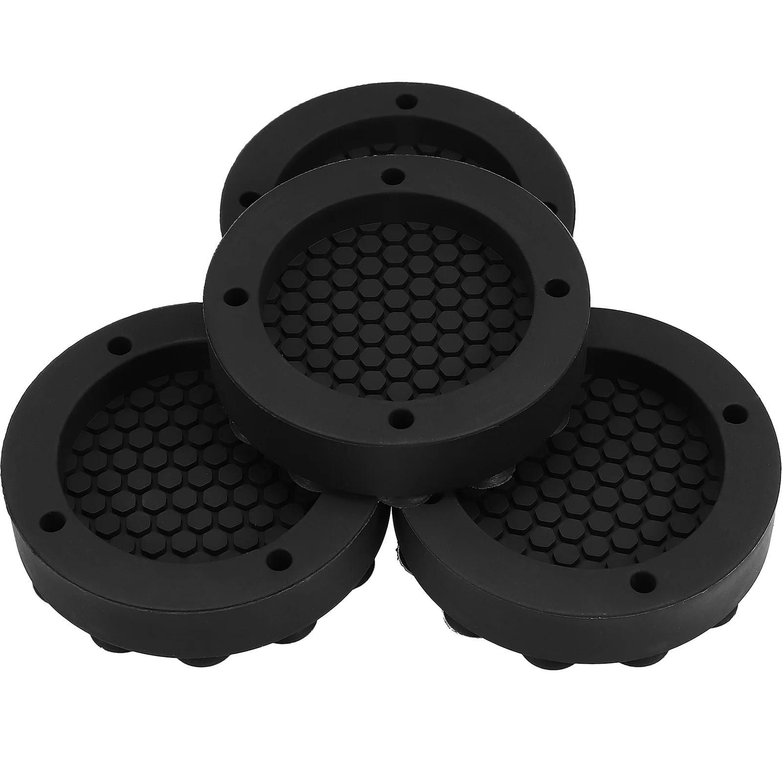 

4Pcs Washing Machine Foot Pads Anti Vibration Shockproof Nonskid for Washer Dryer Furniture Protection Mat for Washer and Dryer